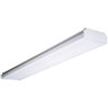 Columbia Lighting LAW4-30MW-EU 31W 4' Low Profile LED Wraparound, 3000K, Medium Low Watt, 3607 Lumens, Fixed Output, 120-277V