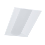 Columbia Lighting LCAT14-35MLG-REU-ELL14 1'x4' LED Contemporary Architectural Troffer, 3500K, Medium Lumen, Grid Lay-in Ceiling, Rectangular Shielding, Static Air Function, Fixed Output, 120-277V, Emergency Battery Pack