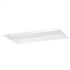 Columbia Lighting LCAT24-35LWG-EDU-ELL14 40W 2'x4' LED Contemporary Architectural Troffer, 3500K, Low Watt, Grid Lay-in Ceiling, Static Air Function, 0-10V Dimming, 120-277V, 1400 Lumens Emergency Battery Pack