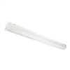 Columbia Lighting LCL4-40HL-EU 55W 4' Lensed LED Striplight, 4000K, High Lumen, Fixed Output, 120V-277V, White Finish