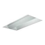 Columbia Lighting LSTE24-35MWG-MPO-EDU 37W 2'x4' Stratus LED Architectural Recessed Light, 3500K, 3625-3950 Lumens, Grid Lay-In Ceiling Type, Metal Perforated with Overlay Shielding, 0-10V Diming, 120-277V