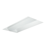 Columbia Lighting LSTE24-40-MLG-MPO-EDU 50W 2' x 4' Stratus LED Architectural Recessed Light, 4000K, 4725-5125 Lumens, Grid Lay-In Ceiling Type, Metal Perforated with Overlay Shielding, 0-10V Dimming, 120-277V
