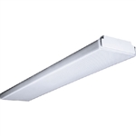 Columbia Lighting WC2-220-L120 2' 10" Wide Specification Grade Wraparound, Two Lamps, L120 Ballast, Clear Prismatic Acrylic Lens