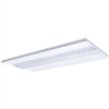 Columbia Lighting ZPT24-228G-LSRR-EPU 2'x4' Zero Plenum Troffer, Two 28W T5 Lamps, Grid Lay-in Ceiling Type, Linear Prismatic Lens with Surface Relief Diffuser Shielding, Ribbed Curve Reflector, Electric T5, 1.00 Ballast Factor, 120V-277V