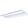 Columbia Lighting ZPT24-228G-LSRR-EPU-F5835 2'x4' Zero Plenum Troffer, Two 28W T5 Lamps, Grid Lay-in Ceiling Type, Linear Prismatic Lens with Surface Relief Diffuser Shielding, Ribbed Curve Reflector, Electric T5, 1.00 Ballast Factor, 120V-277V, 35K 85CRI