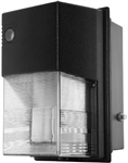 Dual-Lite NRG304BE 42W CFL RidgeLine Outdoor Emergency Perimeter Wallpack, with Emergency Battery Back-Up, Bronze Finish