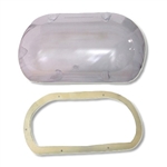 Dual-Lite VRS Vandal Resistant Shield for Use With EZ-2, LZ, LZ High Capacity, EXT-122-EM-K, EZ-2R Series 