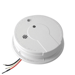 Firex 4580 Photoelectric Smoke Alarm Detector, 120V AC Direct Wire with Battery Back-up (Upgraded to P12040 + KA-F)