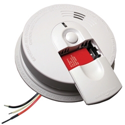 Firex 50004 120V AC Direct Wire with Battery Back-up Smoke Alarm with Moisture Resistant Coating (Upgraded to i5000-KA-F Kit)