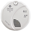 First Alert SC7010B 120V AC/DC Hardwired with 2 AA Batteries Backup Photoelectric Smoke Alarm and Carbon Monoxide Combo Alarm