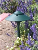 Focus Industries AL-03-10LED3RBV 12V 3W Omni LED Cast Aluminum 10" 2 Tier Pagoda Hat Area Light, Rubbed Verde Finish