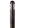 Focus Industries AL-08-CAR 12V S8 Incandescent 3" Bollard Area Light, Copper Acid Rust Finish