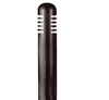 Focus Industries AL-08-LGFL263T-BAR 120V 26W 4100K CFL 4.5" Bollard Area Light, Brass Acid Rust Finish