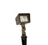 Focus Industries DL-15-SMHBP-BAR 12V 20W T4 Halogen Small Directional Floodlight, Brass Acid Rust Finish