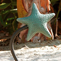 Focus Industries FDL-11-WBR-120V 120V Cast Aluminum Starfish Hat Flex Light with 12" Flex Arm, Weathered Brown Finish