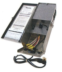 Focus Industries HV-900-SS 900 Watt Hardwired Transformer, 3 Circuit, Multi-Voltage Output Taps 12, 13, 14, 15, 16, 18 and 21V Output Finish