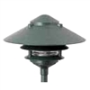 Focus Industries IAL-03-10NL-BLT E26 Standard Base 3 Tier 10" Pagoda Hat Area Light, Black Texture Finish