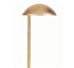 Focus Industries PL-05-BRS 12V 18W S8 Incandescent 5.5" Mushroom Path Light, Unfinished Brass