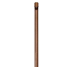 Focus Industries PL-07-XSM-CAR 12V 10W T9 Xenon bi-pin Small Bollard Path Light, Copper Acid Rust Finish