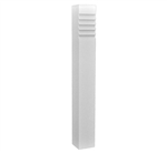 Focus Industries PL-22-HTX 12V 18W S8 Incandescent Square Bollard, Hunter Texture Finish