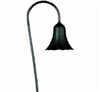 Focus Industries PL04L12BRT 12V 3W Omni LED 4.5" Cast Aluminum Tulip Hat Path Light, Bronze Texture Finish