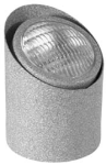 Focus Industries SL-01-SP7-STU 12V 36W PAR36 Well Light Angle Cut Aluminum Lamp Holder, Stucco Finish