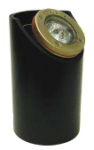 Focus Industries SL-03-AC-BRS-BAR 12V Well Light with Angle cut Housing, Brass Acid Rust Finish