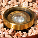 Focus Industries SL-03-STU 12V Well Light with Glass Lens, Stucco Finish