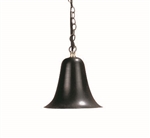 Focus Industries SL-05-LED3BAV 3W OMNI LED, 4.5" Brass Hanging Bell, Jbox, Brass Acid Verde Finish