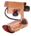 Focus Industries SL-26-ALR12-COP 12V 20W ALR12 Spun Copper Adjustable Surface Light, Copper Finish