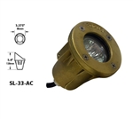 Focus Industries SL-33-AC-ULT-BAT 12V 20W Ultraline MR16 Halogen, Underwater Light with Angle Cap, Black Acid Treatment Finish