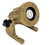 Focus Industries SL-40-ABAC-L68 3W LED MR11, Underwater Light with Aiming Bracket and Angle Cap, Unfinished Brass
