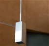 Focus Industries SL-54-BAR 12V 20W MR16 Halogen, Square Pendant Fixture, Brass Acid Rust Finish