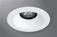 Halo Recessed 1440GB 4" Line Voltage Conical Reflector, Open, 35 Degree Tilt, German Bronze