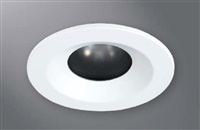Halo Recessed 1443H 4" Line Voltage Conical Reflector, Diffuse Lens, 35 Degree Tilt, Haze