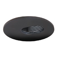 Halo Recessed 3006BKBB 3" Adjustable Slot Trim, Black with Black Baffle