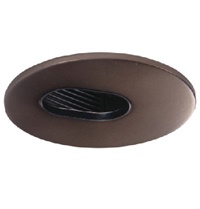 Halo Recessed 3006TBZBB 3" Adjustable Slot Trim, Tuscan Bronze with Black Baffle