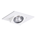 Halo Recessed 3013WH 3" Square Adjustable Gimbal Trim, White