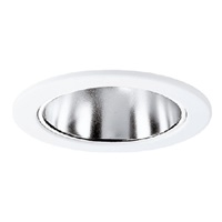 Halo Recessed 4003SC 4" Line Voltage Specular Reflector, White