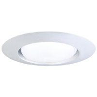 Halo Recessed 401P 6" Open Trim for  BR40 and R40 Lamps, White Open Trim