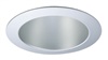 Halo Recessed Commercial 41NDH 4" Conical Reflector, Narrow 50 Degree Beam Angle, 0.84 SC , Semi-Specular Clear