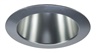 Halo Recessed Commercial 41WDCWF 4" Conical Reflector, Wide 75 Degree Beam Angle, 1.24 SC, Specular ClearWhite Flange