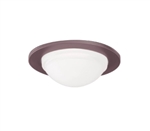 Halo Recessed 5054TBZS 5" Dome Lens Showerlight Trim, Wet Location Listed, Tuscan Bronze Trim Ring with Dome Lens 