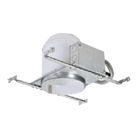 Halo Recessed H7TCP 6" New Construction or Remodel Line Voltage Non-IC Type Housing, Chicago Plenum, 120V