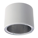 Halo Recessed HS4RMW 4" 20W Round Surface Mount Housing, Use with ML4 LED Module, 120-277V, Matte White