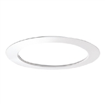 Halo Recessed OT400P 6" Oversized White Metal Trim Ring ID X 9-1/4" OD (152mm x 235mm)