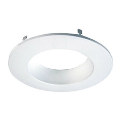 Halo Recessed RL4TRMWHB 4" LED Downlight Baffle Trim for RL460WH Series, White