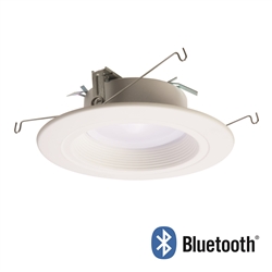 Halo Recessed RL56069BLE40AWH 5" and 6" All Purpose LED Retrofit Module with Bluetooth Mesh Connectivity, 90 CRI, CCT Adjustable Range 2700K-5000K