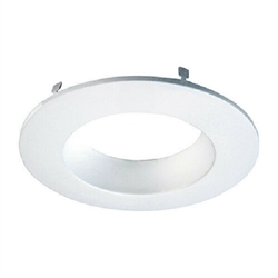 Halo Recessed RL56TRMWHB 5" and 6" LED Downlight Baffle Trim for RL56 Series, White
