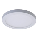 Halo Recessed SMD4R69SWH 4" Round LED Surface Mount Downlight, 600 Lumens, 90 CRI, 2700K, 3000K, 3500K, 4000K or 5000K, White Finish